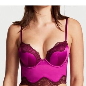 Victoria’s Secret bombshell add 2 cup sizes-Color: Raspberry